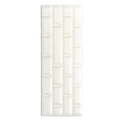 Design|Art De La Maison<Boutiques de musées Plaque Grand Rivoli grès émaillé - 25 x 9 cm - Blanc Meudon - Déjà-vu