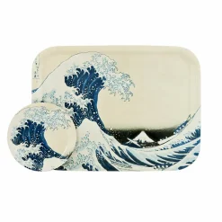 Art De La Table<Boutiques de musées Plateau Katsushika Hokusai - La grande vague - 27x20 cm