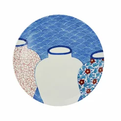Art De La Table<Boutiques de musées Plateau rond 3 jarres - ⌀31 cm
