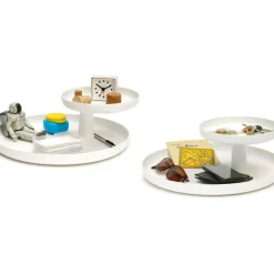 Boutiques de musées Plateau à étages Rotary Tray Jasper Morrison - Blanc - Vitra Best