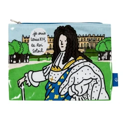 Trousses, Pochettes|Habits Et Accessoires<Boutiques de musées Pochette Je suis Louis XIV, le Roi Soleil