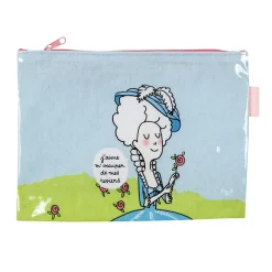 Trousses, Pochettes|Habits Et Accessoires<Boutiques de musées Pochette Marie-Antoinette J'aime m'occuper de mes rosiers