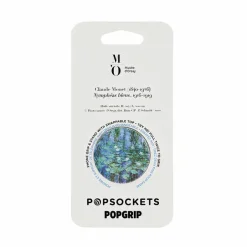 High-Tech<Boutiques de musées Poignée/support pour téléphone Claude Monet - Nymphéas bleus - PopSockets