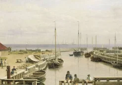 Boutiques de musées Port de Dragor (Danemark) (toiles sans cadre) Outlet