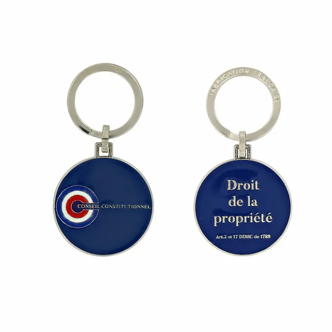 Boutiques de musées Porte-clés Droit de la propriété - Conseil Constitutionnel New