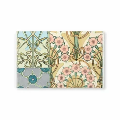 Boutiques de musées Porte-documents avec bouton pression Alphonse Mucha - Motifs décoratifs, planche 30 Outlet