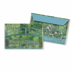 Chemises Et Sous-Chemises<Boutiques de musées Porte-documents avec bouton pression Claude Monet - Le Bassin aux nymphéas, Harmonie verte