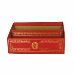 Boutiques de musées Porte-lettres de bureau Rouge Emblèmes Napoléon Discount