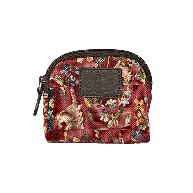 Boutiques de musées Porte-monnaie Patchwork Licorne - 9x11cm Clearance