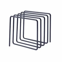 Design|Art De La Maison<Boutiques de musées Porte-revues en métal Gris - Block Design