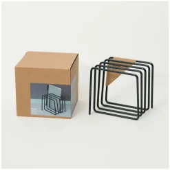 Design|Art De La Maison<Boutiques de musées Porte-revues en métal Gris - Block Design