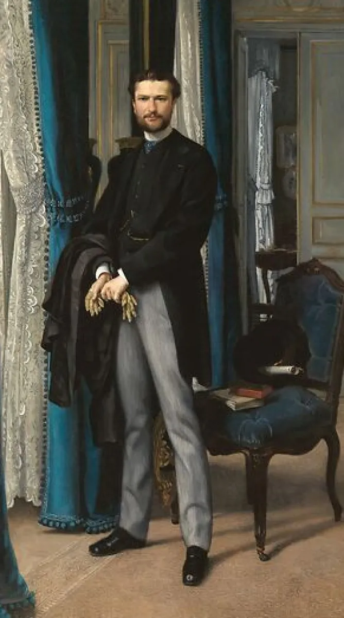 Toiles Sur Châssis|Toiles Sans Cadre<Boutiques de musées Portrait d'Aimé Seillière (détail), 1866 (toiles sur châssis)