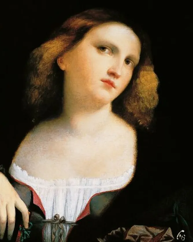 Boutiques de musées Portrait de femme (affiches d'art encadrées) Outlet
