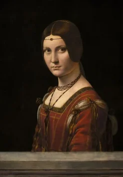 Boutiques de musées Portrait de femme, dit à tort La Belle Ferronnière (panneaux aluminium) Best