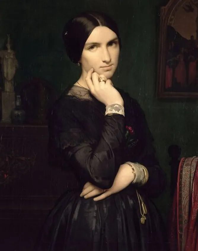 Boutiques de musées Portrait de madame Flandrin, épouse de l'artiste (panneaux acryliques) Best
