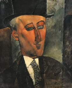 Boutiques de musées Portrait de Max Jacob (toiles sans cadre) New