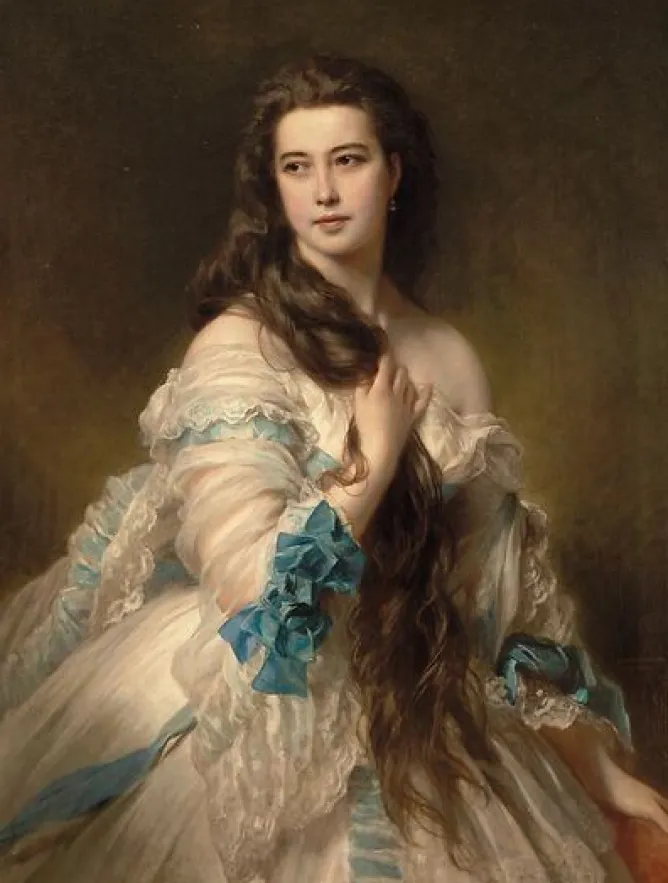 Panneaux Aluminium|Toiles Encadrées<Boutiques de musées Portrait de Mme Rimsky Korsakov (panneaux aluminium)