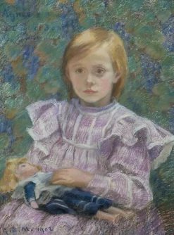 Panneaux Acryliques|Affiches D'Art<Boutiques de musées Portrait de sa fille Agnès à trois ans (panneaux acryliques)