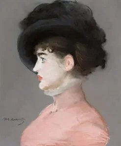 Boutiques de musées Portrait d’Irma Brunner, dit aussi La Femme au chapeau noir (détail) (toiles encadrées) Clearance