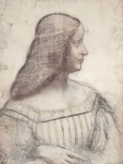 Boutiques de musées Portrait d'Isabelle d'Este (toiles encadrées) Discount