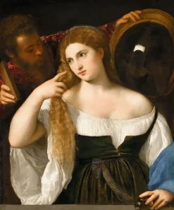 Boutiques de musées Portrait d'une femme à sa toilette (toiles sur châssis)