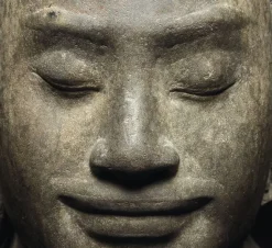 Boutiques de musées Portrait du roi Jayavarman VII (toiles encadrées) Hot