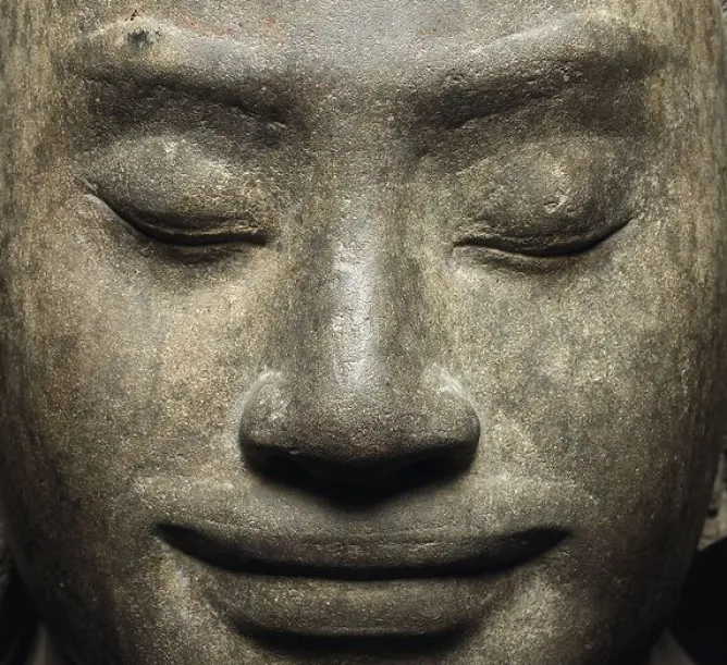Boutiques de musées Portrait du roi Jayavarman VII (toiles encadrées) Hot