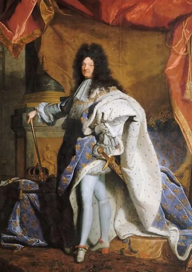 Panneaux Aluminium|Toiles Encadrées<Boutiques de musées Portrait en pied de Louis XIV âgé de 63 ans en grand costume royal (1638-1715) (panneaux aluminium)