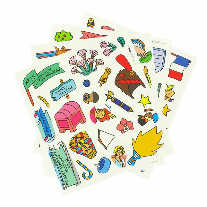 Boutiques de musées Poster géant à décorer et stickers Premier Empire - OMY Sale