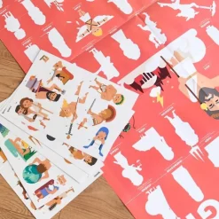 Loisirs Créatifs<Boutiques de musées Poster pédagogique Mythologie + 38 stickers - Poppik