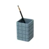 Design|Accessoires De Bureau<Boutiques de musées Pot à crayon Tidy Bleu Acier - Block Design