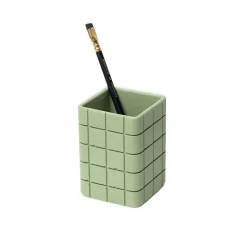 Design|Accessoires De Bureau<Boutiques de musées Pot à crayon Tidy Vert palmier - Block Design