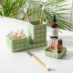 Design|Accessoires De Bureau<Boutiques de musées Pot à crayon Tidy Vert palmier - Block Design