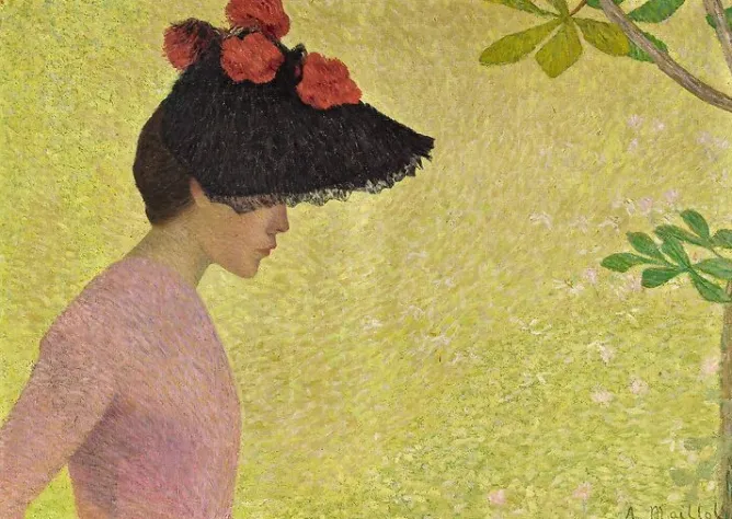 Boutiques de musées Profil de jeune fille (toiles encadrées) Hot