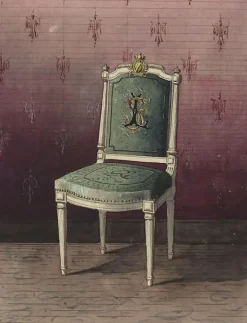 Boutiques de musées Projet de chaise recouverte d'une tapisserie (panneaux aluminium) Online