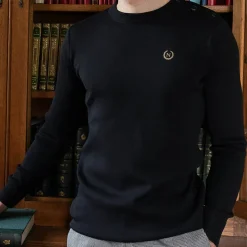 T-Shirts Et Sweats|Accessoires Homme<Boutiques de musées Pull noir Napoléon - Maison Broussaud