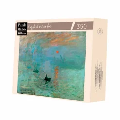 Boutiques de musées Puzzle d'art en bois 350 pièces Claude Monet - Impression, soleil levant Hot