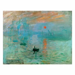 Boutiques de musées Puzzle d'art en bois 350 pièces Claude Monet - Impression, soleil levant Hot