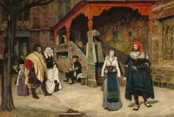Panneaux Acryliques|Affiches D'Art<Boutiques de musées Rencontre de Faust et Marguerite, 1860 (panneaux acryliques)