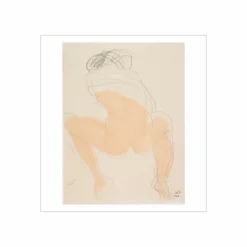 Boutiques de musées Reproduction Auguste Rodin - Femme accroupie vue de dos, un vêtement sur les épaules Hot