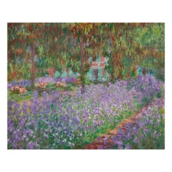 Boutiques de musées Reproduction Claude Monet - Le jardin de l'artiste à Giverny, 1900 - 24x30cm Outlet