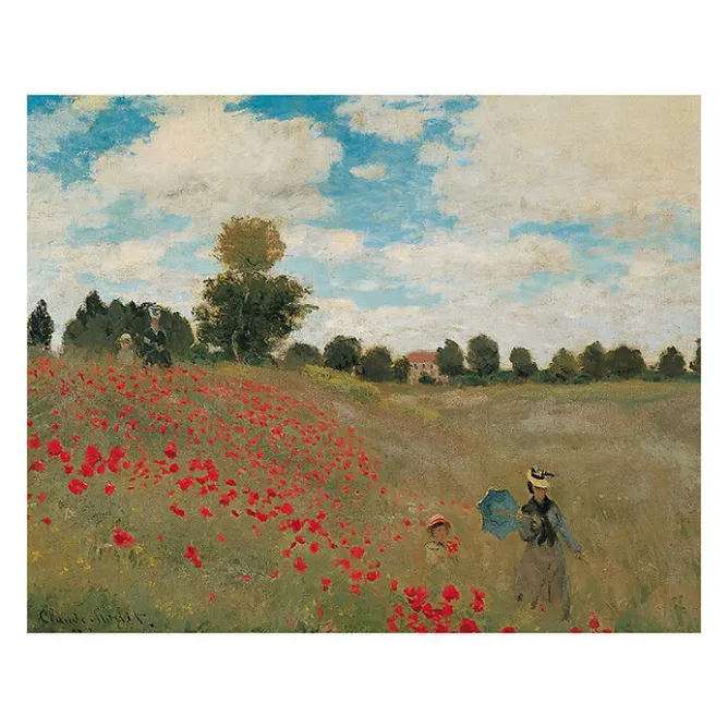 Boutiques de musées Reproduction Claude Monet - Les Coquelicots, 1873 - 24x30cm Clearance
