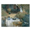 Affiches Et Reproductions<Boutiques de musées Reproduction Claude Monet - Le déjeuner, vers 1873 - 24x30cm