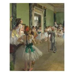 Affiches Et Reproductions<Boutiques de musées Reproduction Edgar Degas - La classe de danse, entre 1873 et 1876 - 24x30cm