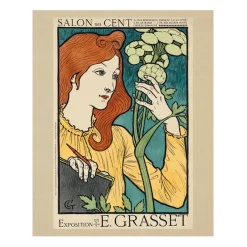 Affiches Et Reproductions<Boutiques de musées Reproduction Eugène Grasset - Salon des Cent, 1894