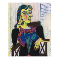 Boutiques de musées Reproduction Pablo Picasso - Portrait de Dora Maar, 1937 - 24x30cm Sale