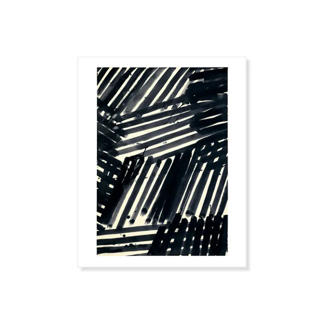 Boutiques de musées Reproduction Pierre Soulages - Encre sur papier, vers 1985 - 24x30 cm Sale