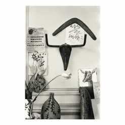 Affiches Et Reproductions<Boutiques de musées Reproduction sous Marie-Louise David Douglas Duncan - Sculpture Tête de taureau accrochée au mur du salon de l'atelier de La Californie, Cannes 1957