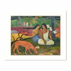 Affiches Et Reproductions<Boutiques de musées Reproduction sous Marie-Louise Paul Gauguin - Arearea, 1892