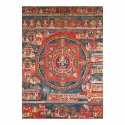 Boutiques de musées Reproduction sous Marie-Louise Mandala d'Amoghapasha, Népal, 1860 Clearance